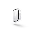 Uniq Legion Apple Watch S8/S7 41mm tok, tempered kijelző fóliával, átlátszó