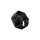Uniq Monos Apple Watch 44/45mm hibrid szíj + tok, fekete