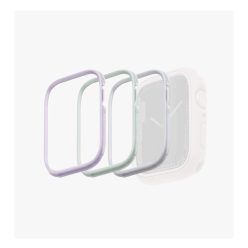   Uniq Moduo Apple Watch 41mm/40mm 3db keret, zsálya, lila, fehér