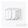 Uniq Moduo Apple Watch 41mm/40mm 3db keret, zsálya, lila, fehér