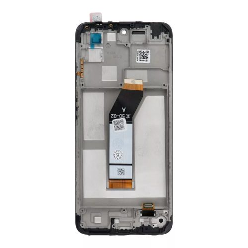 Xiaomi Redmi Note 11 5G (6.6')kompatibilis LCD modul kerettel, OEM jellegű, fekete, Grade S+