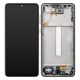 Samsung Galaxy SM-A336B A33 5G kompatibilis LCD kijelző, Király fekete