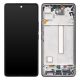 Samsung Galaxy SM- A536B A53 5G kompatibilis LCD kijelző, fekete