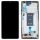 Xiaomi 11T Pro kompatibilis LCD modul kerettel, OEM jellegű, szürke, Grade S+