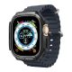 Spigen Rugged Armor Apple Watch UItra 2/1 (49mm), Fekete tok