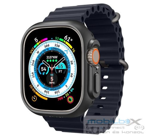 Spigen Thin Fit Apple Watch UItra 2/1 (49mm), fekete tok
