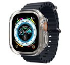 Spigen Ultra Hybrid Apple Watch UItra 2 / 1 49mm tok, Crystal Clear, átlátszó