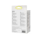 Baseus hálózati gyorstöltő 2xUSB, 10.5W, fehér