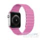 Phoner Apple Watch mágneses loop műbőr szíj, 38/40/41mm, rószaszín