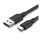 Ugreen US287 USB-C / USB gyorstöltő- és adatkábel, 3m, fekete
