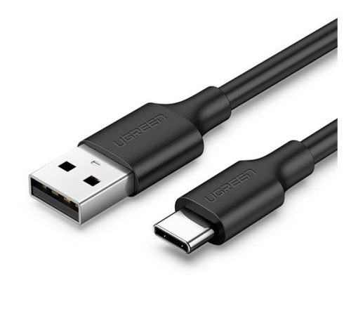 Ugreen US287 USB-C / USB gyorstöltő- és adatkábel, 3m, fekete