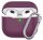 Phoner Simple Apple Airpods 3 szilikon tok akasztóval, burgundi