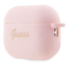 Guess Silicone Charm Heart Apple AirPods Pro 2 tok , rózsaszín