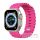 Phoner River Apple Watch 41/40/38 mm szilikon szíj, pink