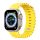 Phoner River Apple Watch 41/40/38 mm szilikon szíj, sárga