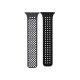 Phoner Spike Apple Watch szilikon szíj, 38/40/41mm, szürke/fekete