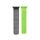 Phoner Spike Apple Watch szilikon szíj, 49/45/44/42mm, fekete/élénk zöld