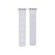 Phoner Spike Apple Watch szilikon szíj, 49/45/44/42mm, felhőszürke