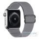 Phoner Dew Apple Watch csatos fonott szövet szíj, 38/40/41mm, szürke