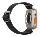Spigen Lite Fit Ultra Apple Watch Ultra 3 / 2 / 1 49mm / 10 /  9 / 8 / 7 45mm / SE / 6 / 5 / 4 44mm / 3 / 2 / 1 42mm szövet szíj, fekete