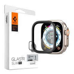  Spigen Glas.tR SLIM Pro Apple Watch Ultra 2 / 1 49mm tempered kijelzővédő fólia, fekete