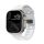 Nomad Sport Apple Watch 42/44/45/49mm M/L szíj, fehér