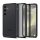Spigen Ultra Hybrid Samsung Galaxy S24 tok, Frost Black, fekete / átlátszó