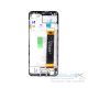 Samsung Galaxy A23 LCD modul kerettel, OEM jellegű, fekete ( A235 )