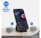 4smarts SoundForce MagSafe kompatibilis bluetooth hangszóró, ezüst / szürke