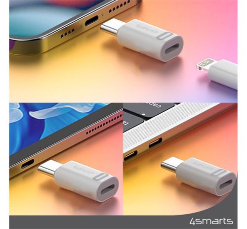 4smarts Lightning - USB-C PD adapter szett, 27W, 2 db