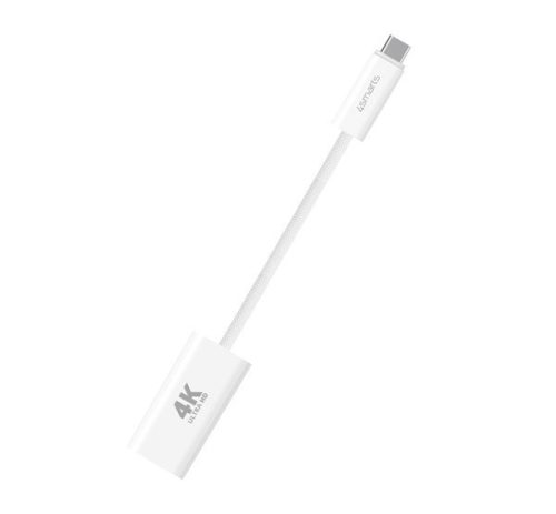 4smarts USB-C - HDMI adapter 15cm, fehér
