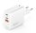 4smarts GaN Flex töltő adapter 2xUSB-C + 1 USB-A, 65W, fehér