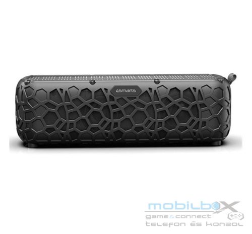 4smarts Solar Wireless Stereo hangszóró, fekete