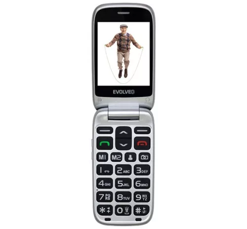 Evolveo Easyphone EP771-FS  fekete