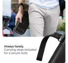 Spigen Rugged Armor Pro Nintendo Switch játékkártya tároló tok, Airtag tartóval, fekete