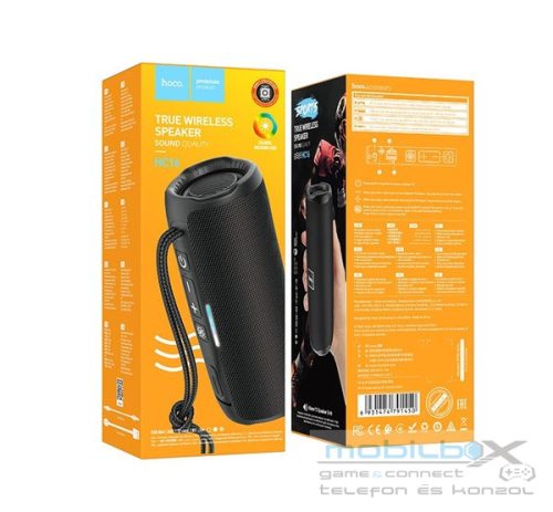 Hoco Vocal sports bluetooth / wireless hangszóró, HC16, fekete