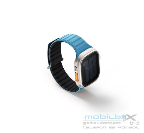 Uniq Revix Evo mágneses Apple Watch szíj, 49/45/44/42MM, kék/fekete