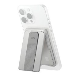 Uniq Heldro ID mágneses kártyatartó szíjjal, szürke