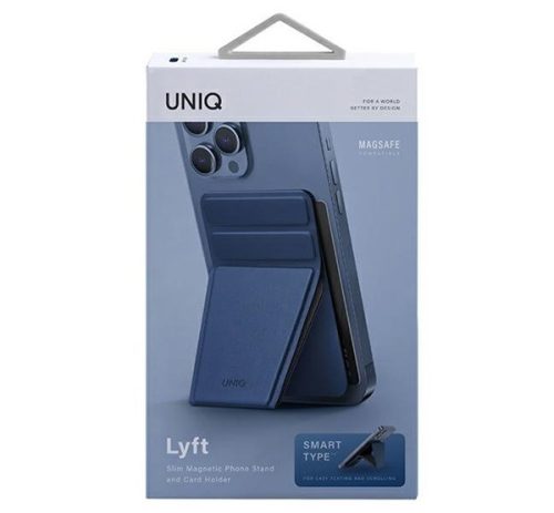 Uniq Lyft mágneses kártyatartó, kék
