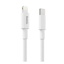   Hoco X56 USB-C / Lightning töltő- és adatkábel, 20W, 1m, fehér