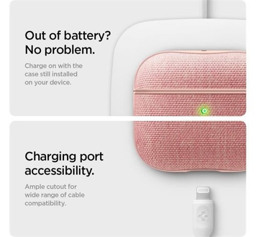 Spigen Urban Fit Apple AirPods (3. gen) tok, rozéarany