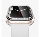 Spigen Ultra Hybrid Apple Watch 9 / 8 / 7 45mm tok, Crystal Clear, átlátszó