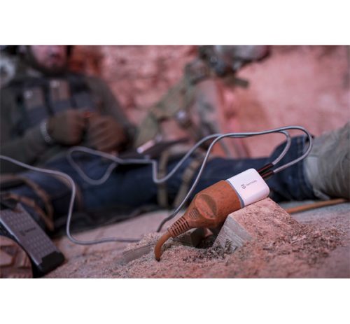 Tactical Base Plug Dual gyorstöltő adapter USB-A+ USB-C, 20W,fehér