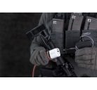 Tactical Base Plug Dual gyorstöltő adapter USB-A+ USB-C, 20W,fehér
