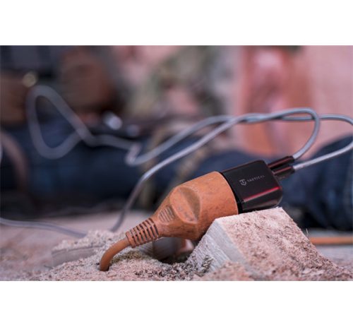 Tactical Base Plug Dual gyorstöltő adapter USB-A+ USB-C, 20W, fekete