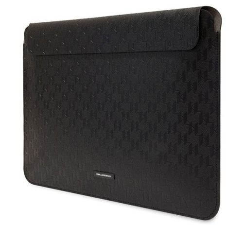 Karl Lagerfeld Sleeve Saffiano Plaque KLCS14SAKLHPK 14" laptop tok, fekete