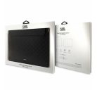 Karl Lagerfeld Sleeve Saffiano Plaque KLCS14SAKLHPK 14" laptop tok, fekete