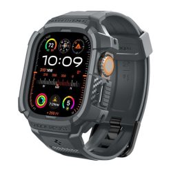   Spigen Rugged Armor Pro Apple Watch Ultra 3 / 2 / 1 49mm tok / szíj, sötétszürke