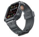 Spigen Rugged Armor Pro Apple Watch Ultra 3 / 2 / 1 49mm tok / szíj, sötétszürke