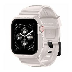   Spigen Rugged Armor Pro Apple Watch 9 / 8 / 7 45mm / SE (2nd / 1st Gen) / 6 / 5 / 4 44mm tok, bézs